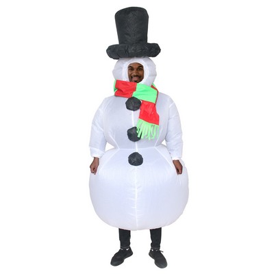Snowman Inflatable Costume