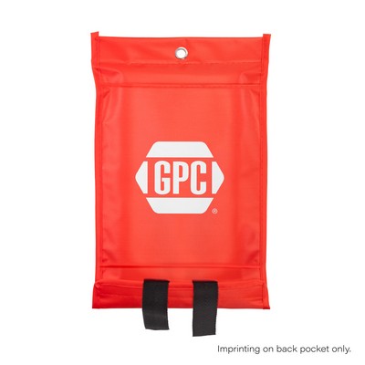 40" x 40" Fiberglass Emergency Fire Blanket