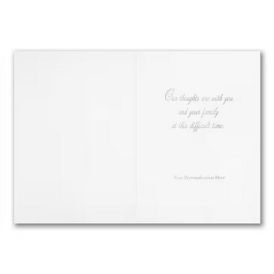 Sympathy Feather Card